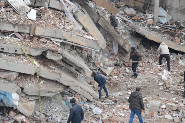Pomoc dla ofiar trzęsienia ziemi w Syrii